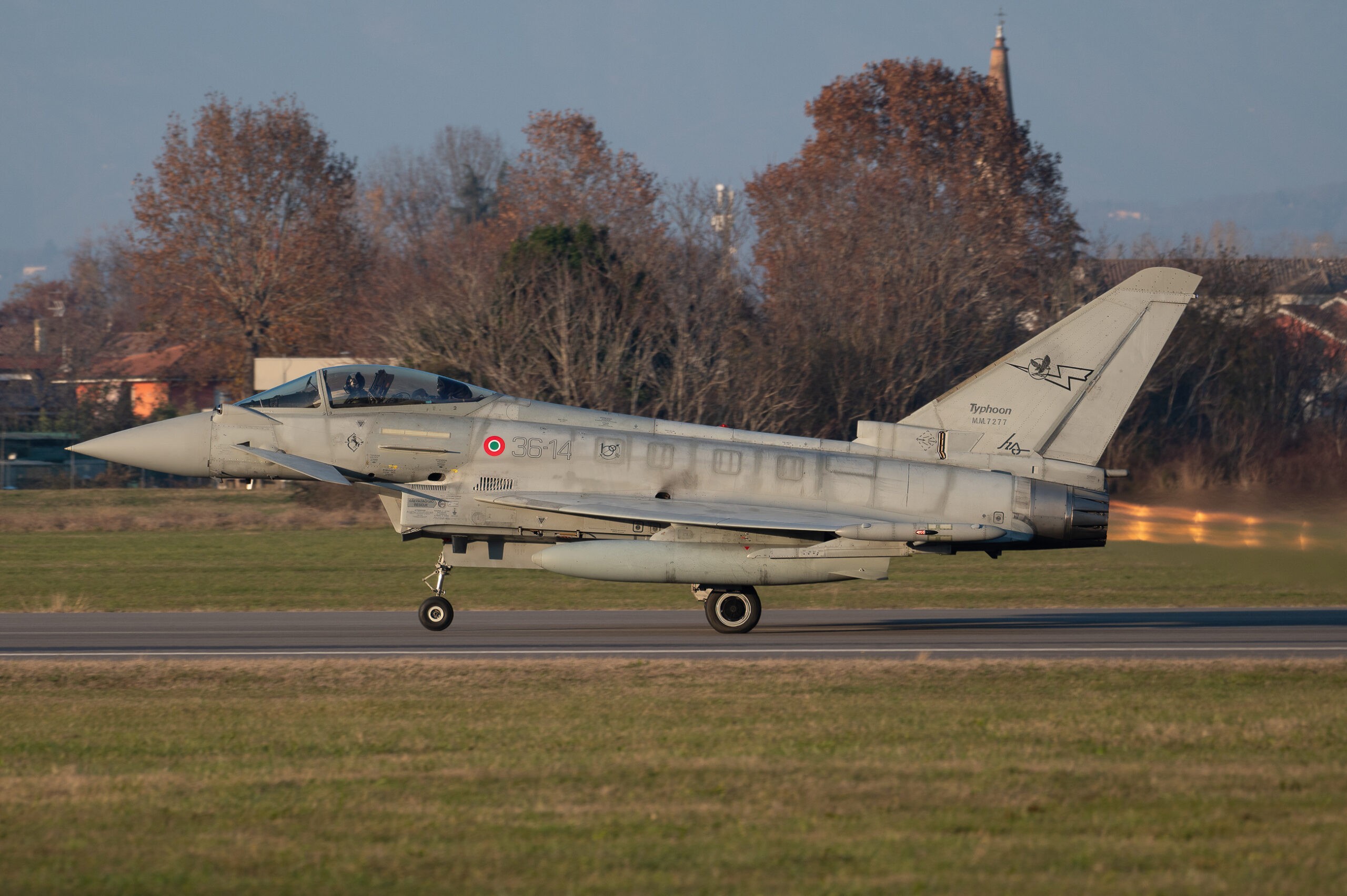 MM7277/36-14 F-2000A 36°St Aeroporto Militare "Vittorio Bragadin” - Treviso-Istrana 07/12/23 Foto: Riccardo Faè