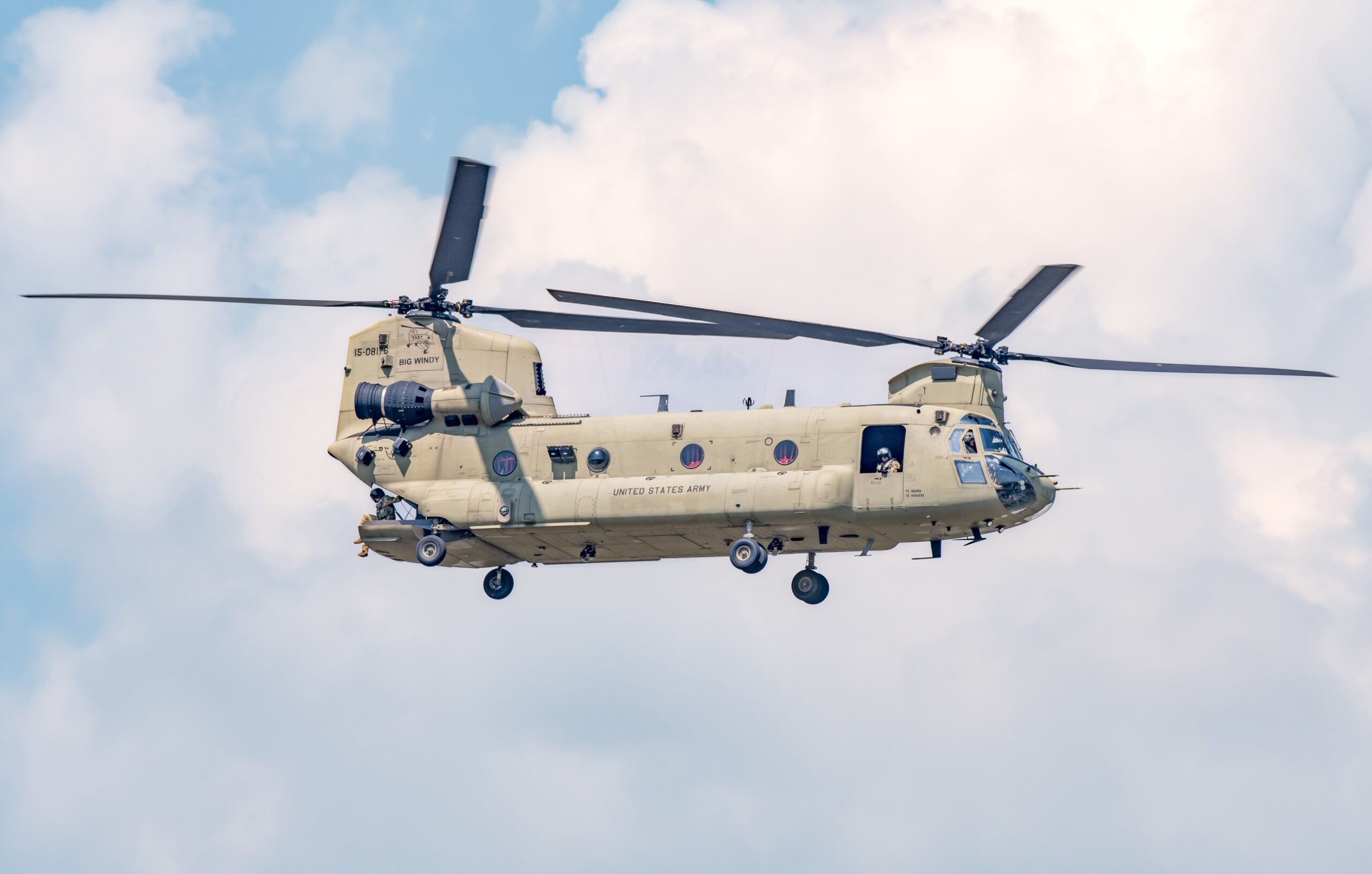 15-08176 CH-47F CoB-1-214th AVN US Army Aeroporto Militare "Pagliano e Gori” - Aviano 09/07/2024 Foto: Graziano Fantin