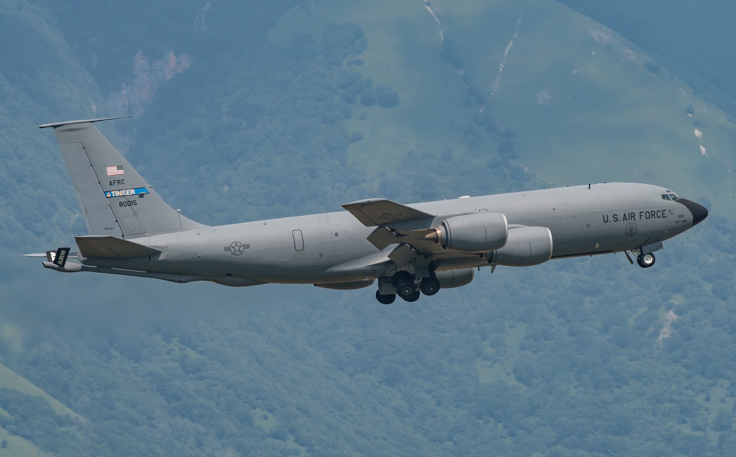 58-0015 KC-135R 465thARS/AFRC Aeroporto Militare "Pagliano e Gori” - Aviano 08/07/2024 Foto: Graziano Fantin