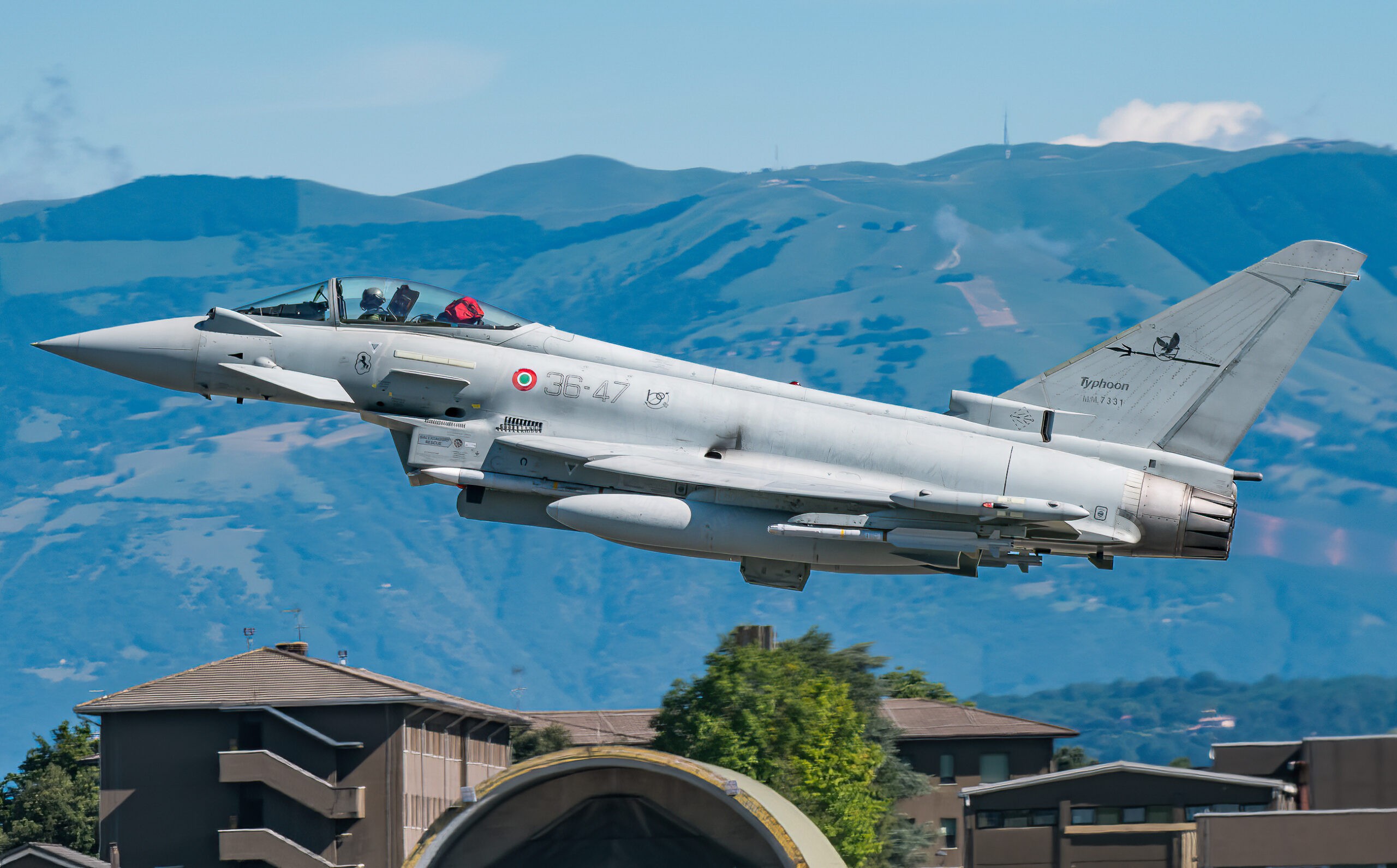 MM7331/36-47 F-2000A 36°St Aeroporto Militare "Vittorio Bragadin” - Treviso-Istrana 04/07/2024 Foto: Graziano Fantin