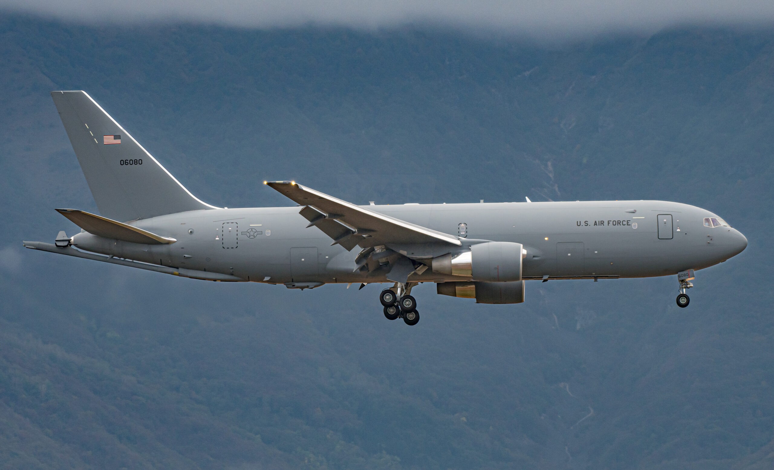 20-46080 KC-46A USAF 305thAMW Aeroporto Militare "Pagliano e Gori” - Aviano 17/10/2024 Foto: Graziano Fantin