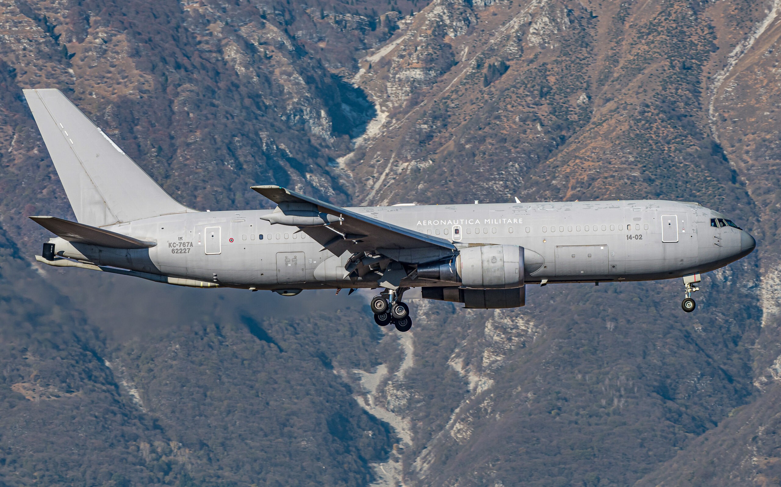 MM62227/14-02 KC-767A 8°Gr/14°St Aeroporto Militare "Pagliano e Gori” - Aviano 23/11/2024 Foto: Graziano Fantin