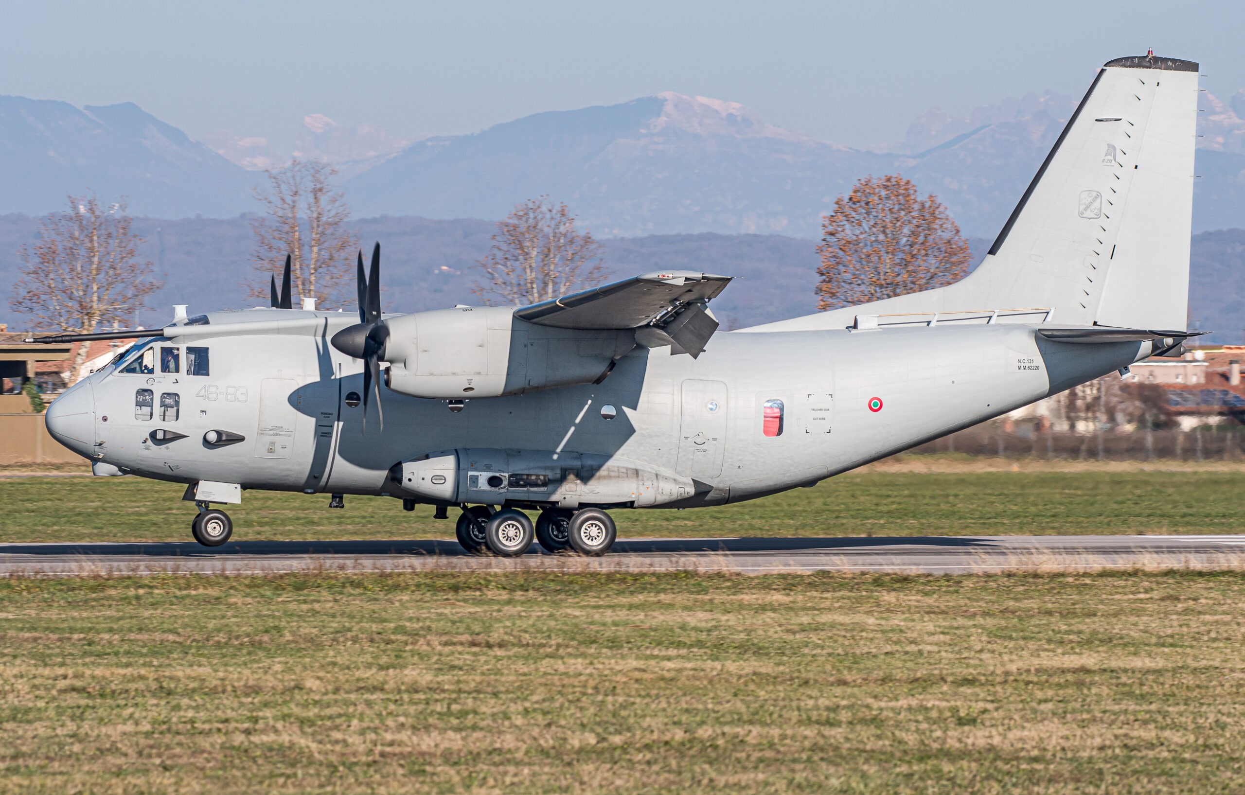 MM62220/46-83 C-27J 98°Gr/46°BA Aeroporto Militare "Vittorio Bragadin” - Treviso-Istrana 12/12/2024 Foto: Graziano Fantin