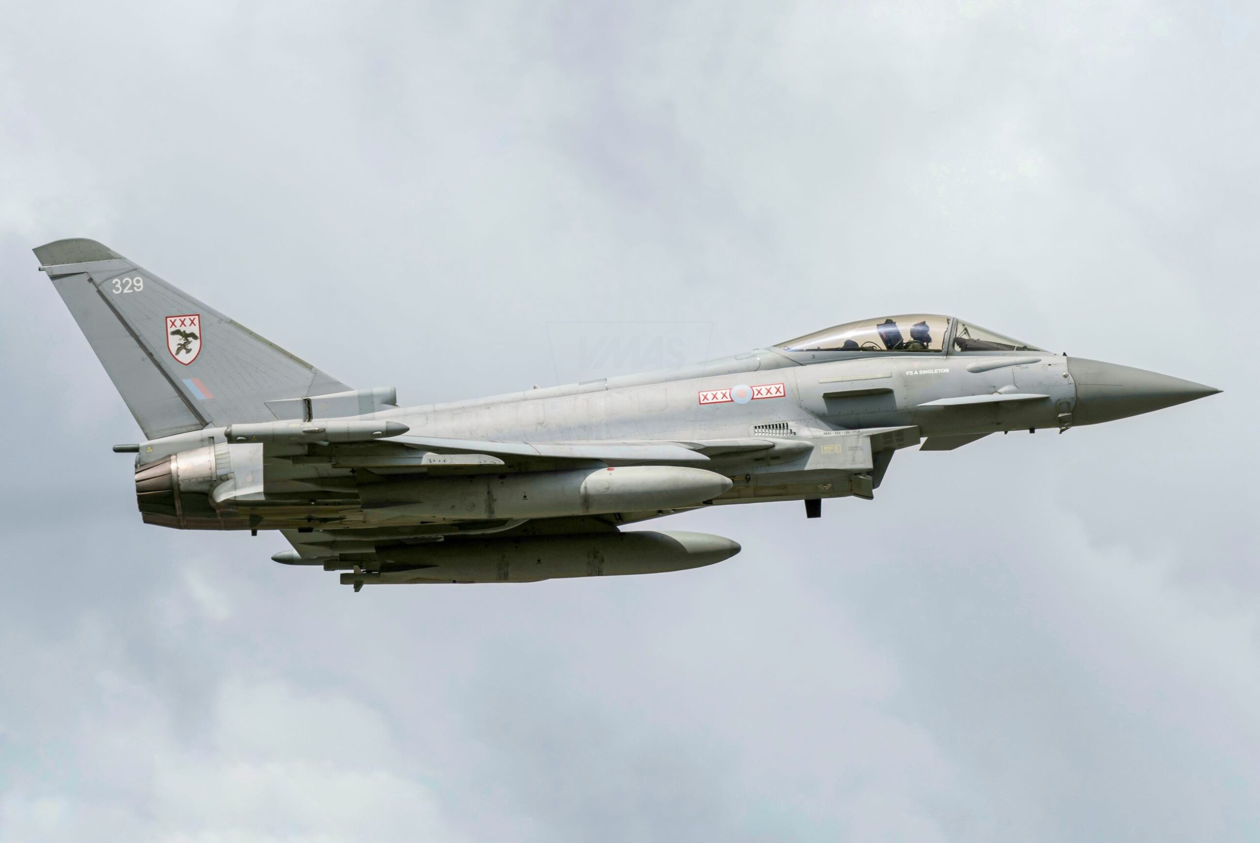 ZK329/329 Typhoon FGR 4 Royal Air Force 29 Sqn Istrana 08/05/2025 Graziano Fantin