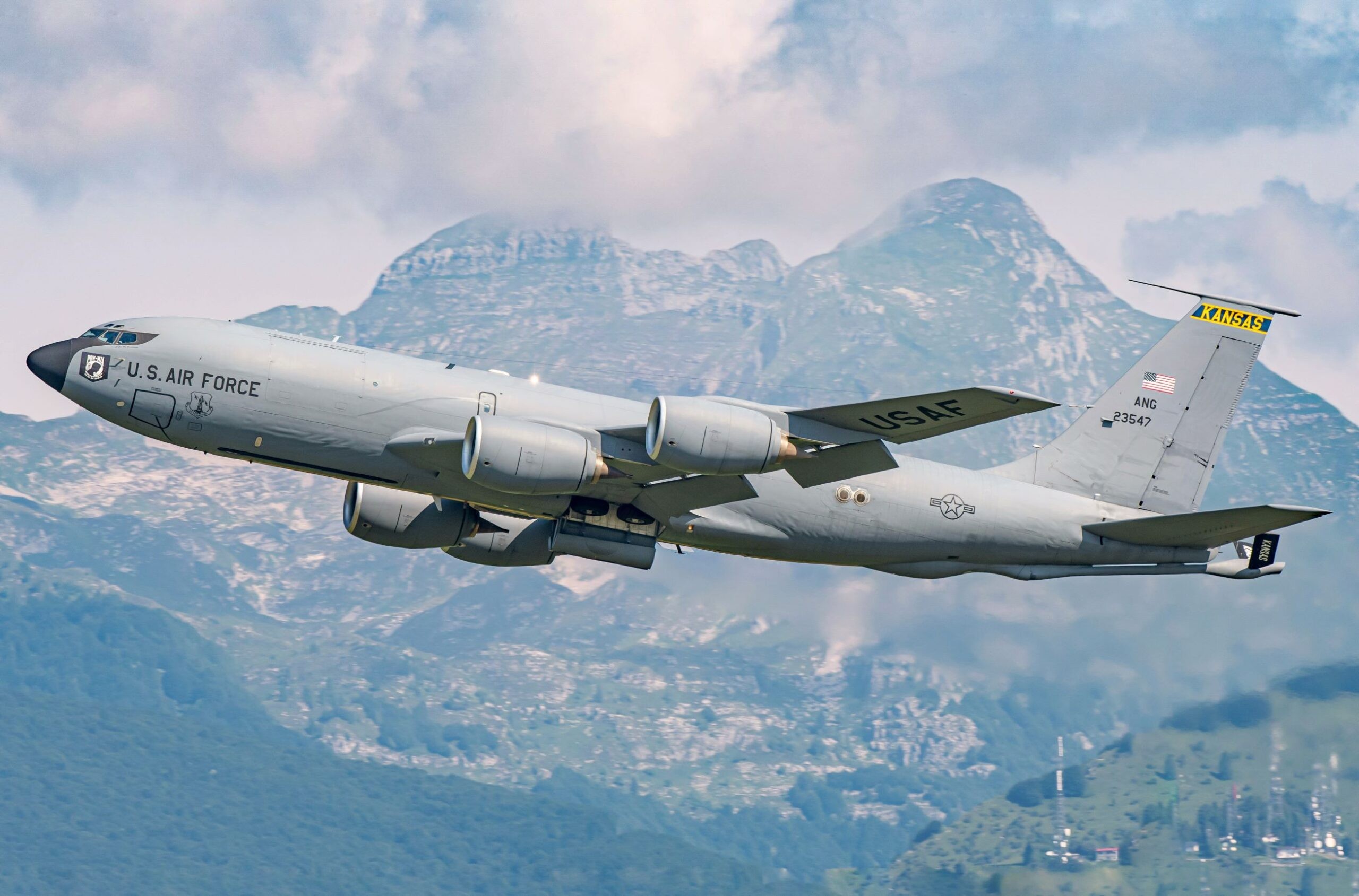 62-3547 KC-135R 117th ARS ANG (KS) Aviano 18/06/2025 Graziano Fantin