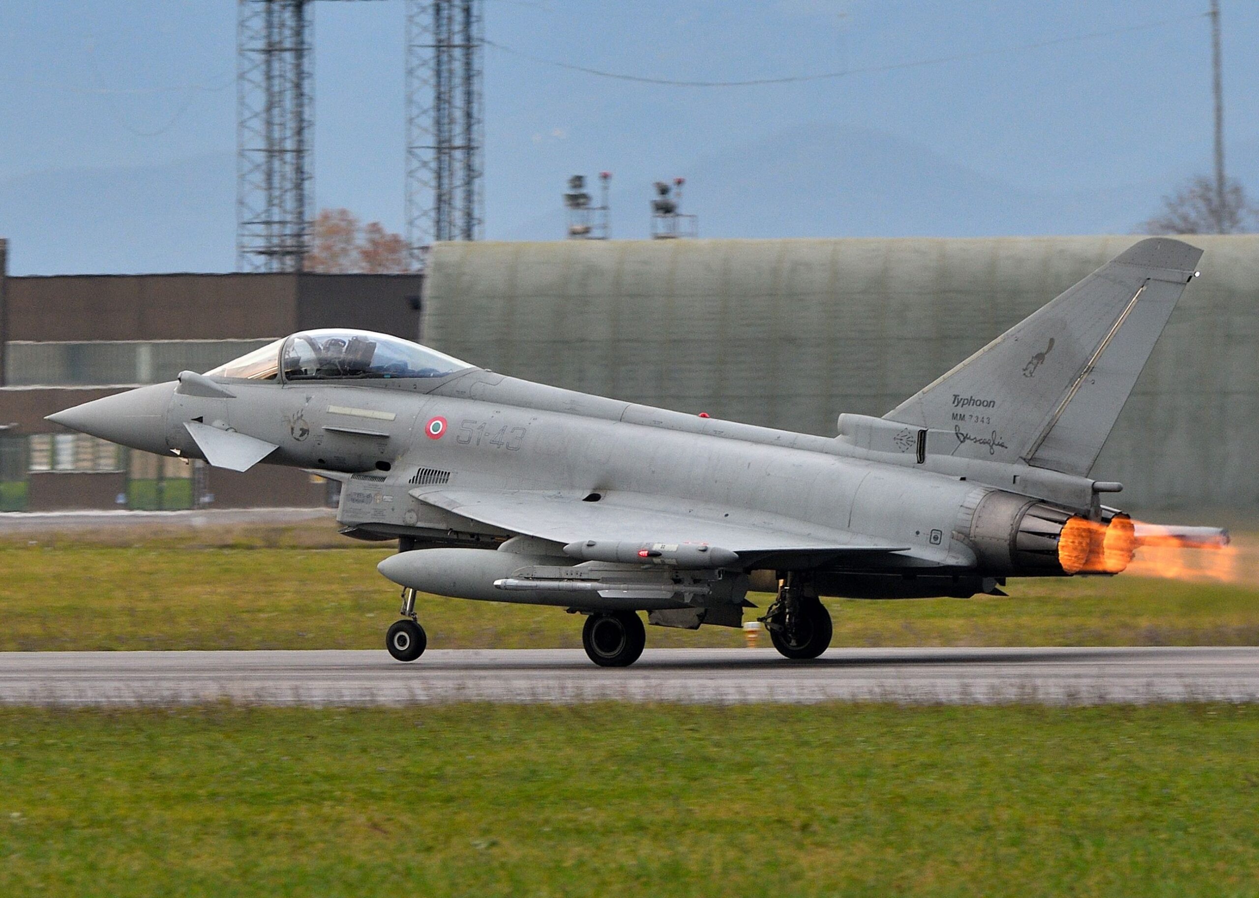 MM7343/51-43 F-2000A 51°St/132°Gr Istrana 26/11/2025 Daniele Dotto