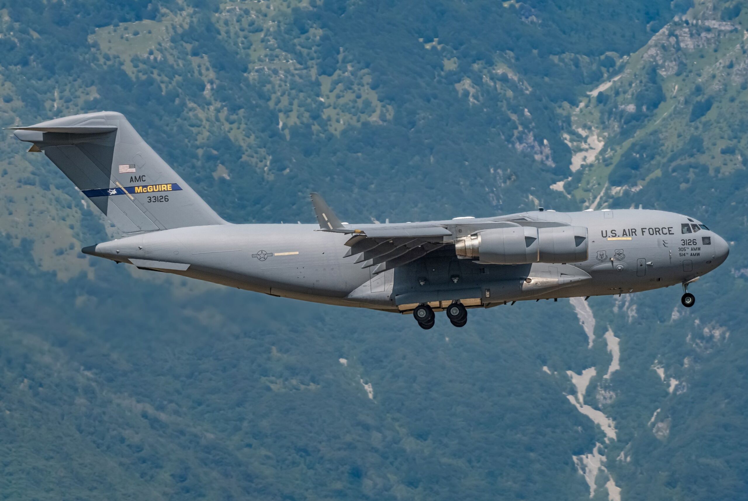 03-3126 (33126) C-17A USAF/305th AMW Aviano 28/07/2026 Graziano Fantin