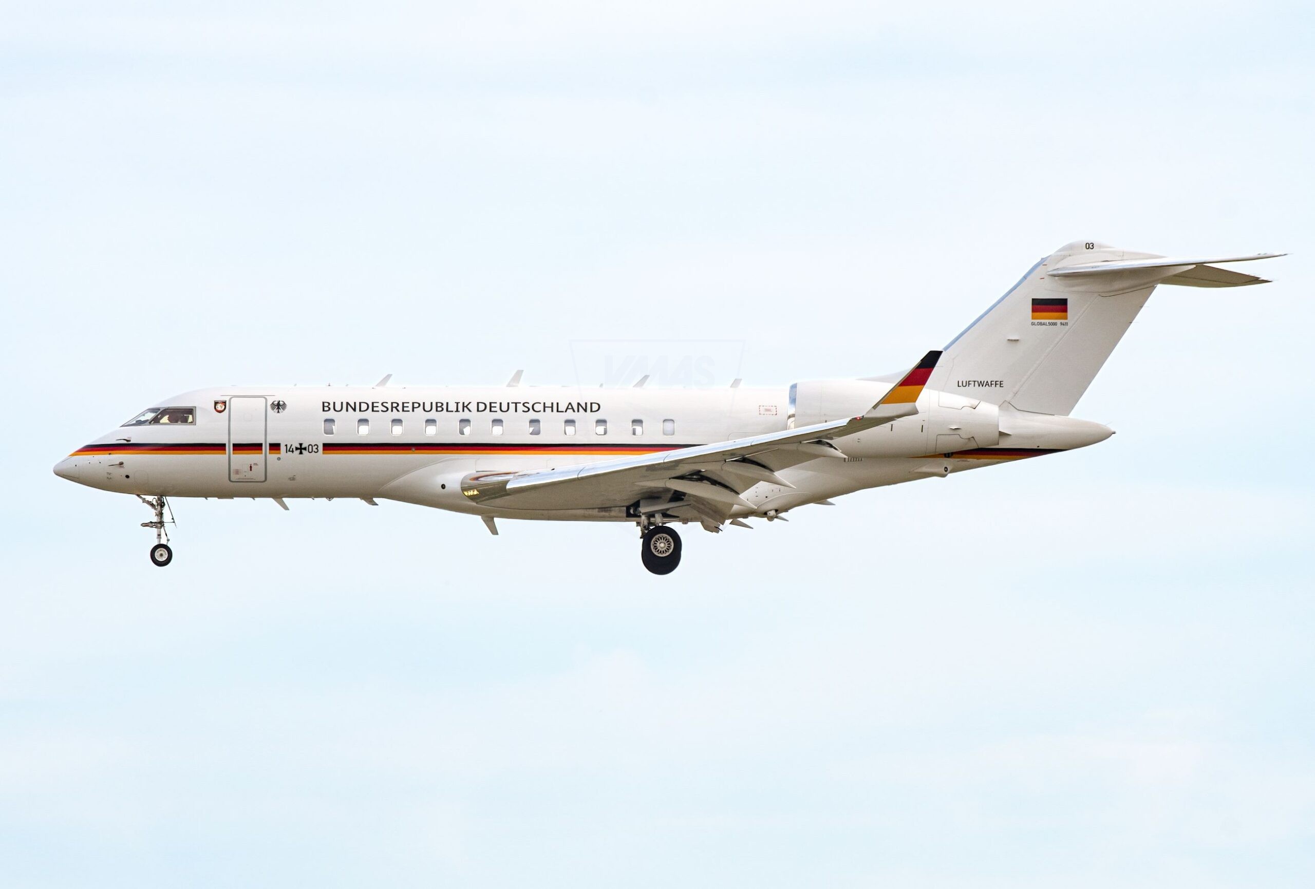 14+03 Global 5000 FBS/BMVg German Air Force _Venezia_14-03-2026_Graziano-Fantin