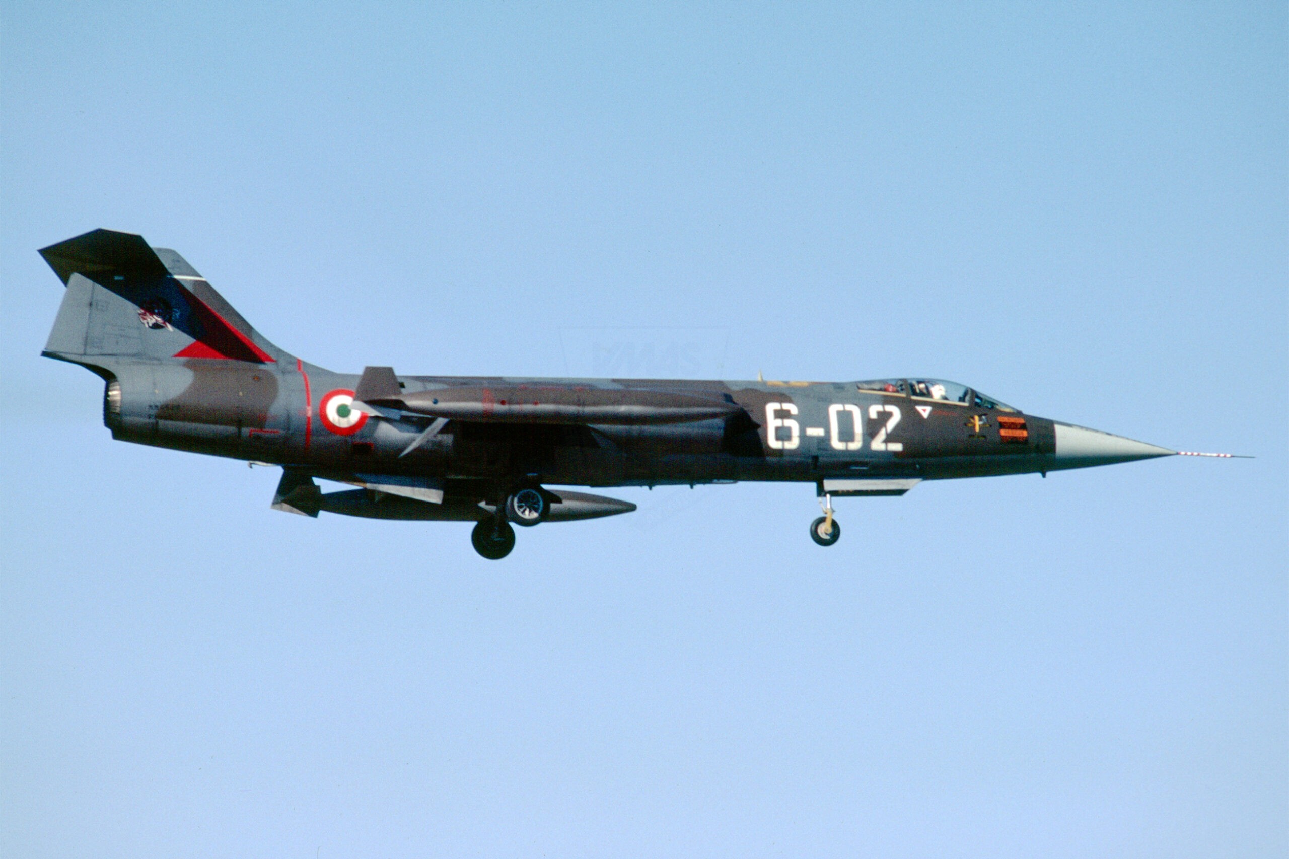MM6520/6-02 F-104G 154°Gr/6°St Cameri 10/03/1980 Archivio Augusto Laghi